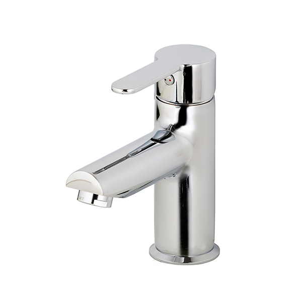 Vòi chậu rửa mặt lavabo nóng lạnh màu vàng Mirolin MK631G - Image 4