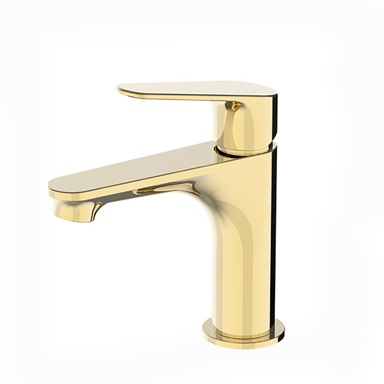Vòi chậu rửa mặt lavabo nóng lạnh màu vàng Mirolin MK631G - Image 5