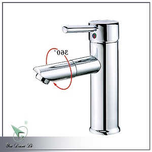 Vòi chậu rửa mặt mạ vàng Yadanli YDL-W1036M (30cm) - Image 4