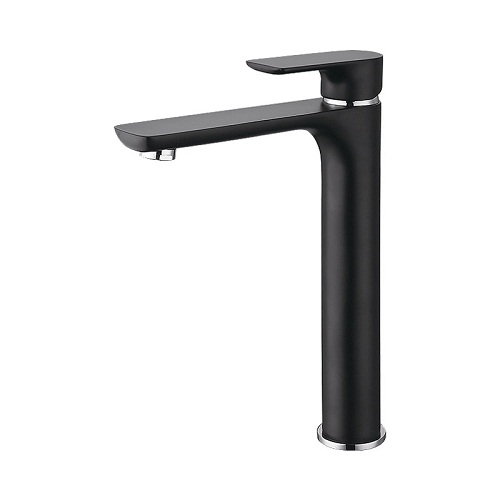 Vòi chậu rửa mặt nóng lạnh 30cm mạ vàng bọc đá HMA30 - Image 5