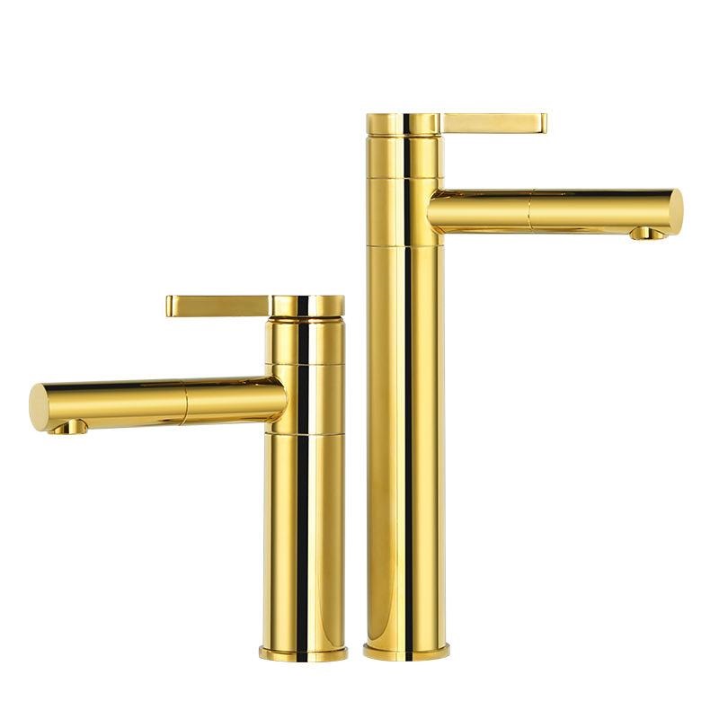 Vòi chậu rửa mặt nóng lạnh nghệ thuật cổ điển Miken MK-2011B (Crom, vàng, đen, đồng cổ ....) - Image 3