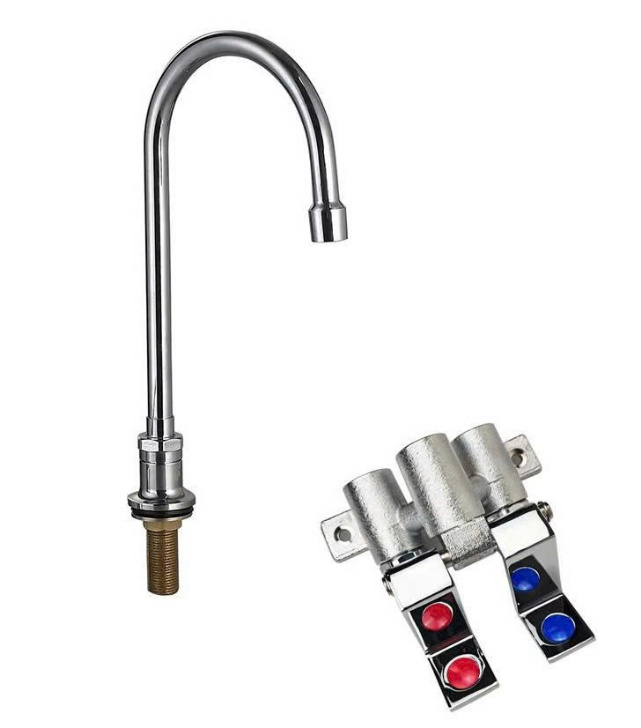 Vòi đạp chân lạnh chậu rửa MK-0121D (Đặt hàng 10-15 ngày) - Image 3