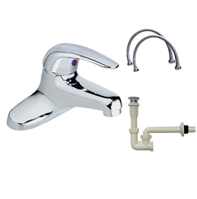 Vòi gội đầu nóng lạnh Rovely 109 (Đồng mạ crom) - Image 3