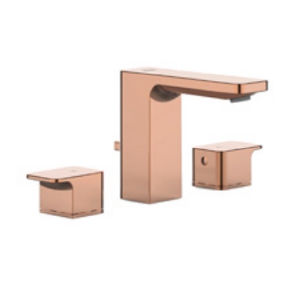 Vòi Lavabo Nóng Lạnh 3 Lỗ Màu Vàng Hồng American Standard WF-1303WS Acacia Evolution