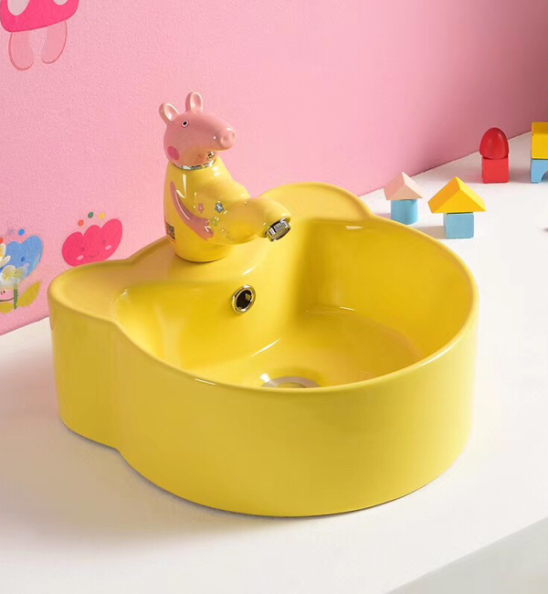 Vòi lavabo nóng lạnh trẻ em hình con voi ngộ nghĩnh - Image 3
