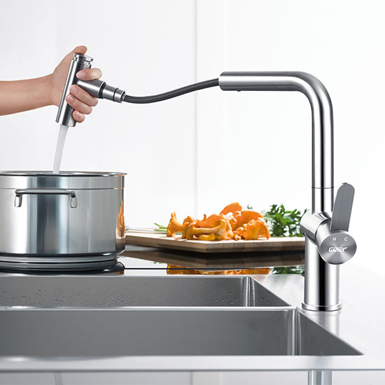 Vòi rửa bát 3 đường nước Geler GL-NN 4063 - Image 4