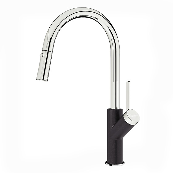 Vòi rửa bát 3 đường nước Konox Trim-Water Grey - Image 5