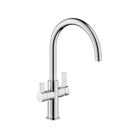 Vòi rửa bát cần cứng nóng lạnh NOBILI RING NB132 - Image 4