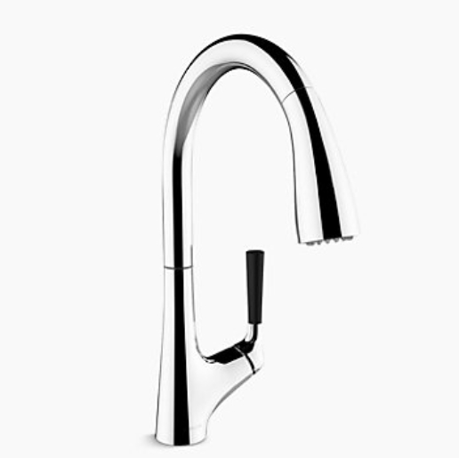 Vòi rửa bát dây rút Kohler Elate K-13963T-C4-CP - Image 3