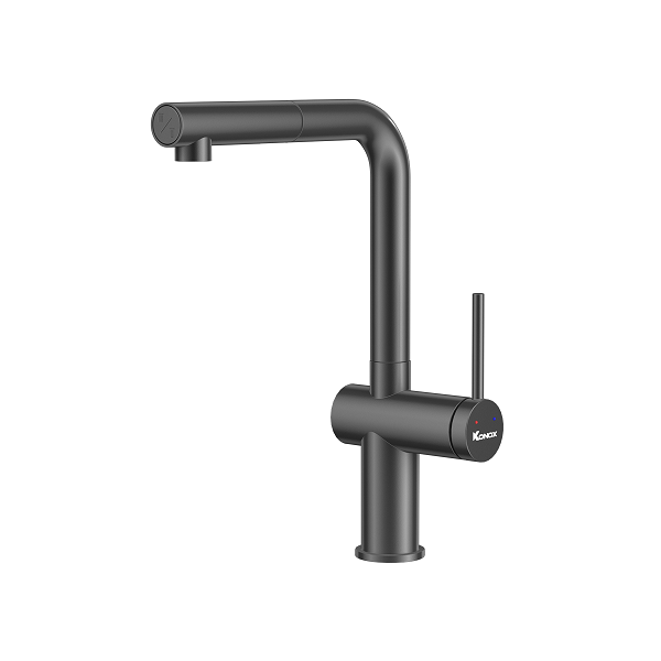 Vòi rửa bát dây rút Konox Vira Chrome - Image 4