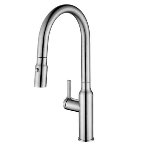 Vòi rửa bát dây rút màu đen Munchen MBF81825B - Image 3