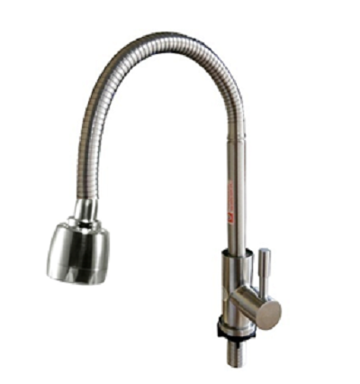 Vòi rửa bát dây rút nóng lạnh Bancoot BCR 04B-2 - Image 4