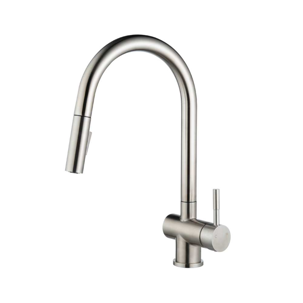 Vòi rửa bát dây rút nóng lạnh PLUTO KLUGER KLF0005C - Image 3