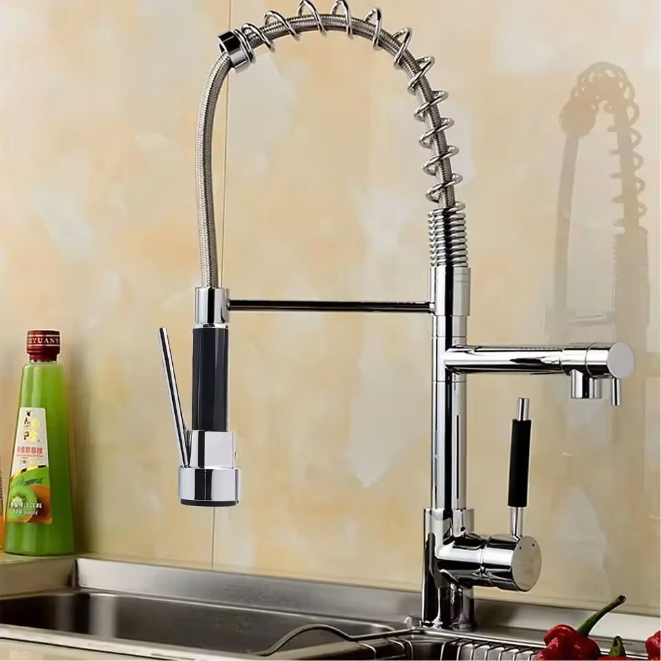 Vòi rửa bát giá rẻ lạnh cho nhà bếp Hanasi HS-106 - Image 4