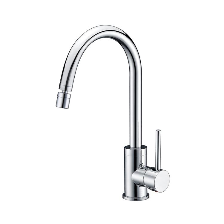 Vòi rửa bát lạnh kép 2 vòi inox 304 Miken MKV-1022KF - Image 5