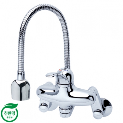 Vòi rửa bát ngổng mềm Hàn Quốc nóng lạnh Samwon PSS-162 - Image 4