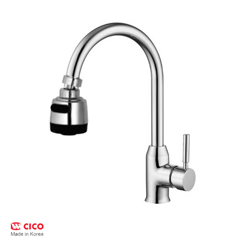 Vòi rửa bát nhập khẩu Hàn Quốc 3 đường nước Cico C-227 - Image 4