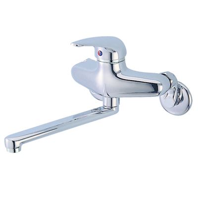 Vòi rửa bát nóng lạnh Caesar K915C (dây rút) - Image 3