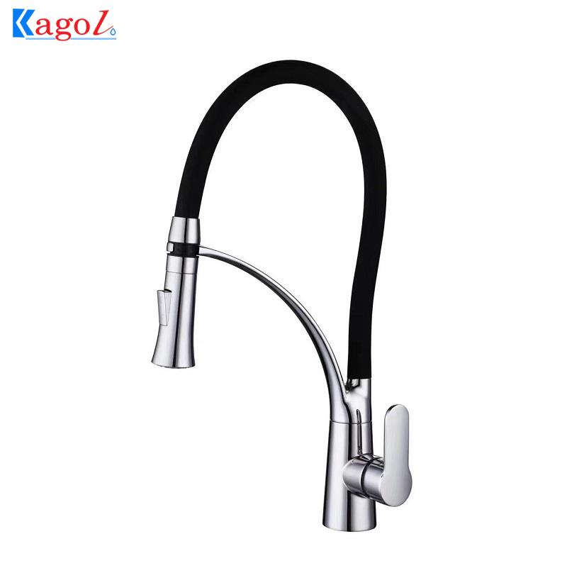 Vòi rửa bát nóng lạnh cần rút Kagol K60 - Image 4