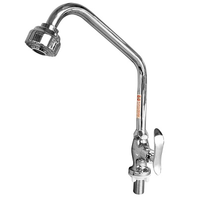 Vòi rửa bát nóng lạnh dây rút bán công nghiệp LXMK203 - Image 5
