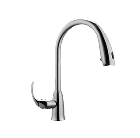 Vòi rửa bát nóng lạnh dây rút Clara CF-84354B - Image 4