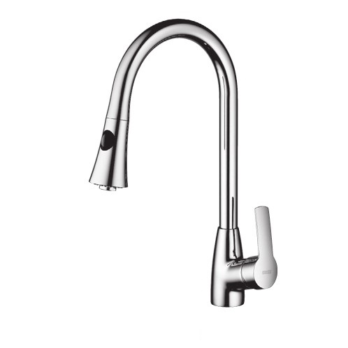 Vòi rửa bát nóng lạnh dây rút Classic KPU1416 - Image 4