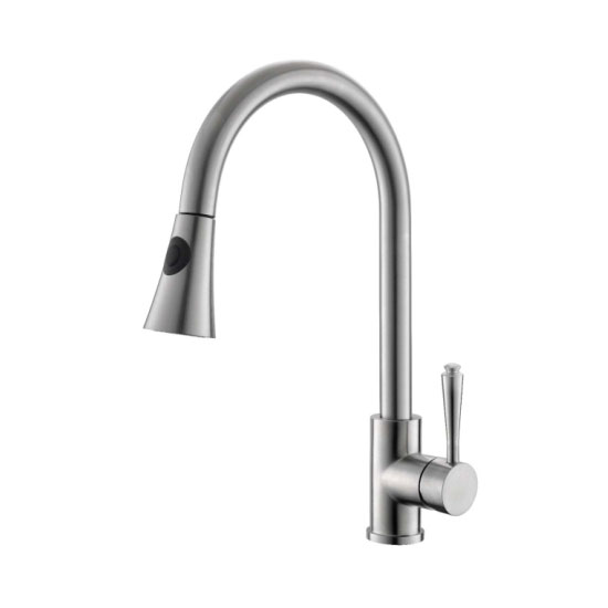 Vòi rửa bát nóng lạnh dây rút Grunder GR-VC580K - Image 4