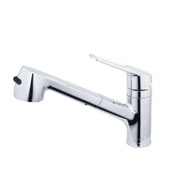 Vòi rửa bát nóng lạnh dây rút Hàn Quốc Samwon CK-006