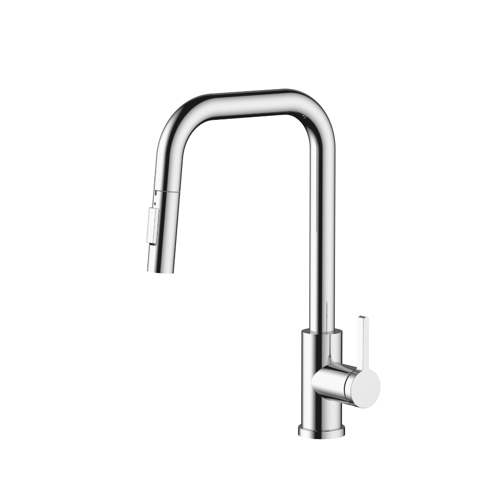 Vòi rửa bát nóng lạnh dây rút KLUGER KLF0018S - Image 5