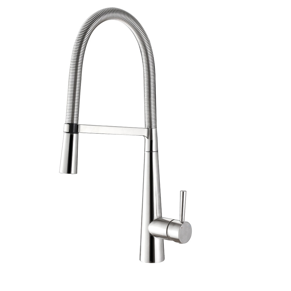Vòi rửa bát nóng lạnh dây rút Konox Ponte Chrome - Image 3