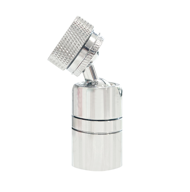 Vòi rửa bát nóng lạnh dây rút Konox Venice Gun Metal - Image 4