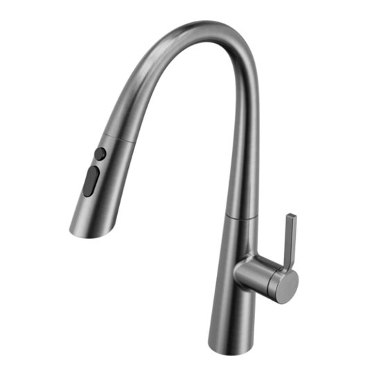 Vòi rửa bát nóng lạnh dây rút màn hình điện tử Grunder GR-LT020K - Image 5