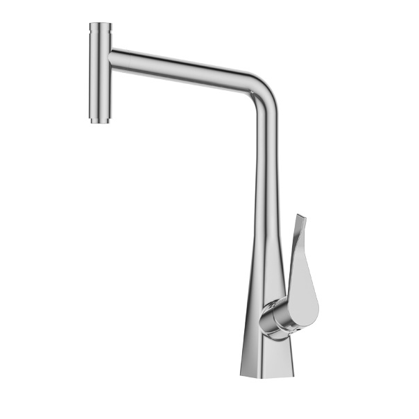 Vòi rửa bát nóng lạnh dây rút màu đen RAIN KLUGER KLF0018B - Image 5