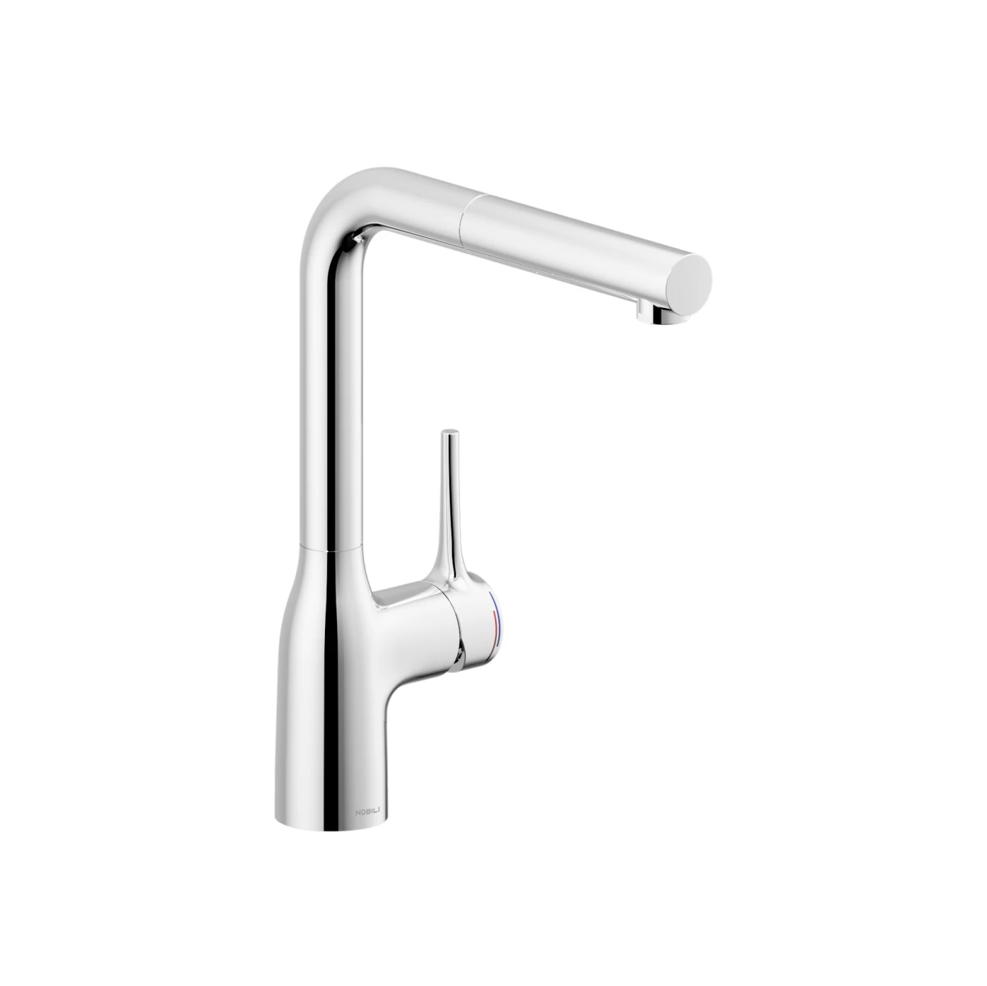 Vòi rửa bát nóng lạnh dây rút màu vàng NOBILI MANIA NB307A - Image 5