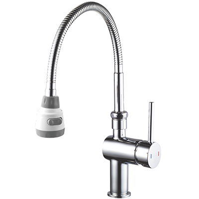 Vòi rửa bát nóng lạnh dây rút Mirolin MK 638 - Image 3