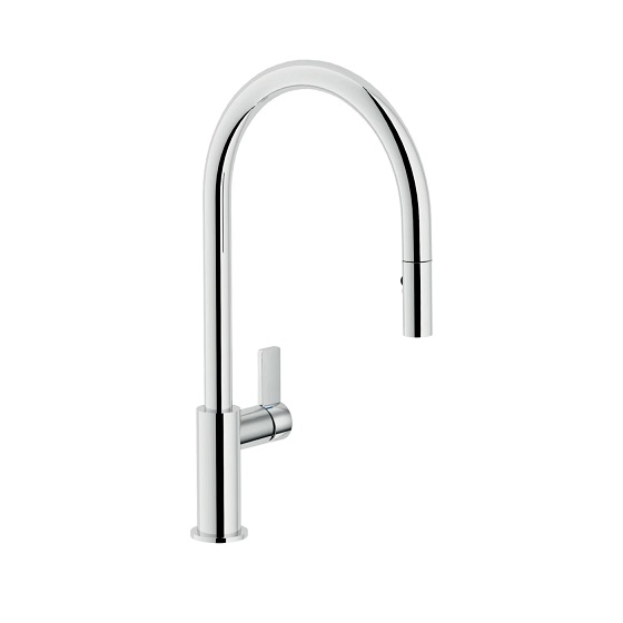 Vòi rửa bát nóng lạnh dây rút NOBILI MANIA NB215T - Image 5