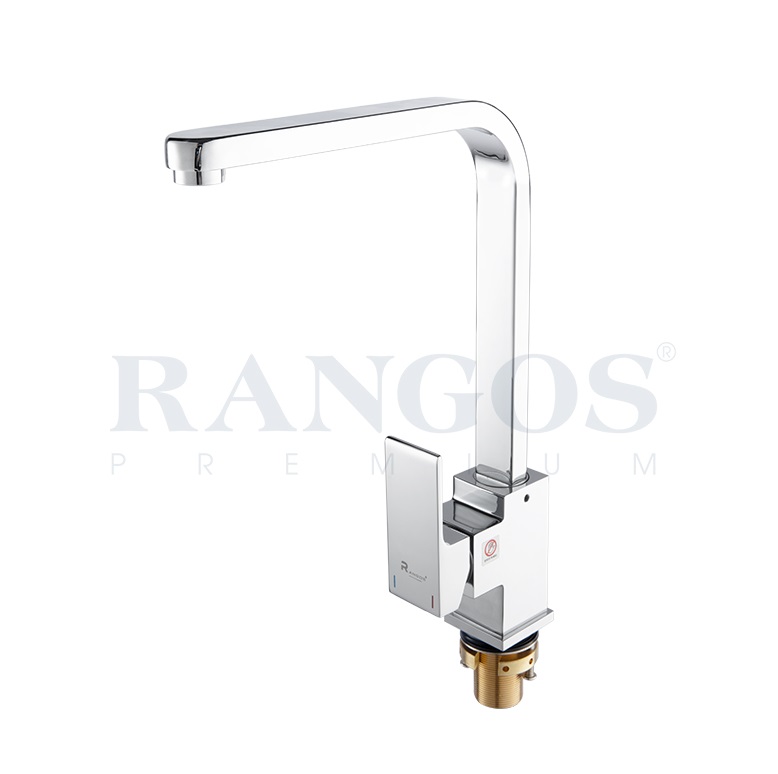 Vòi rửa bát nóng lạnh dây rút Rangos RG-527 - Image 5