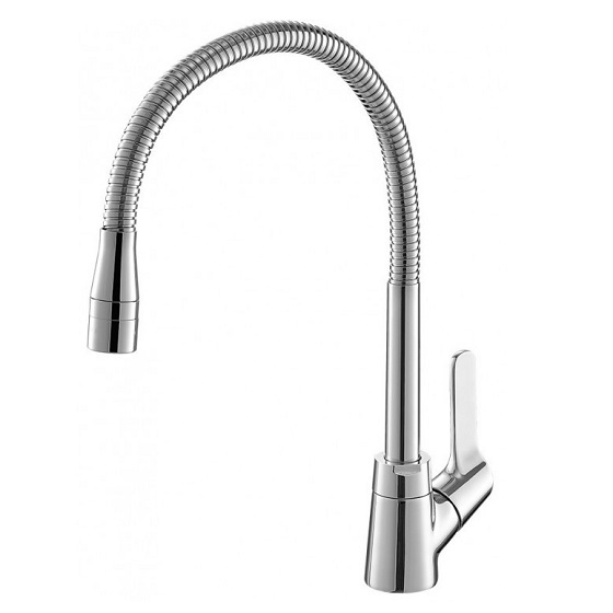 Vòi rửa bát nóng lạnh inax JF-6450SX (dây rút) - Image 3