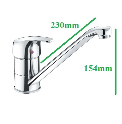 Vòi rửa bát nóng lạnh Inax SFV-212S (Tay lỗ)