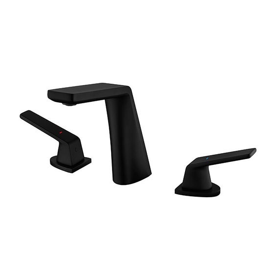 Vòi rửa bát nóng lạnh mạ màu đen Miken MK-A0122B - Image 4