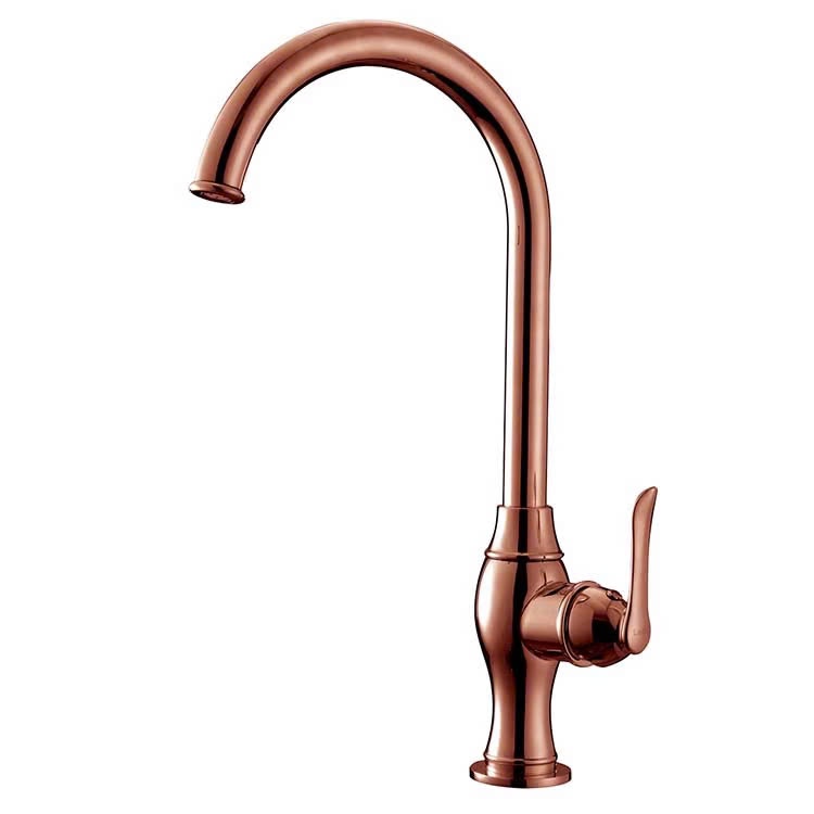 Vòi rửa bát nóng lạnh mạ màu ghi xám kết hợp vòi RO Miken MK-2027GR-RO - Image 4