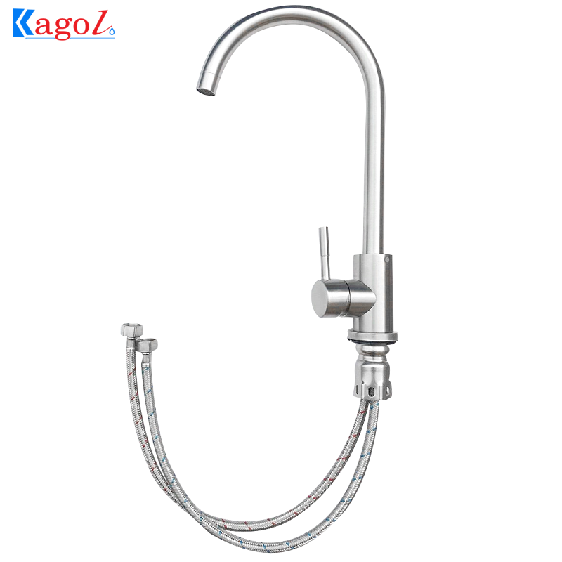 Vòi rửa bát nóng lạnh màu đen Kagol K5 - Image 3