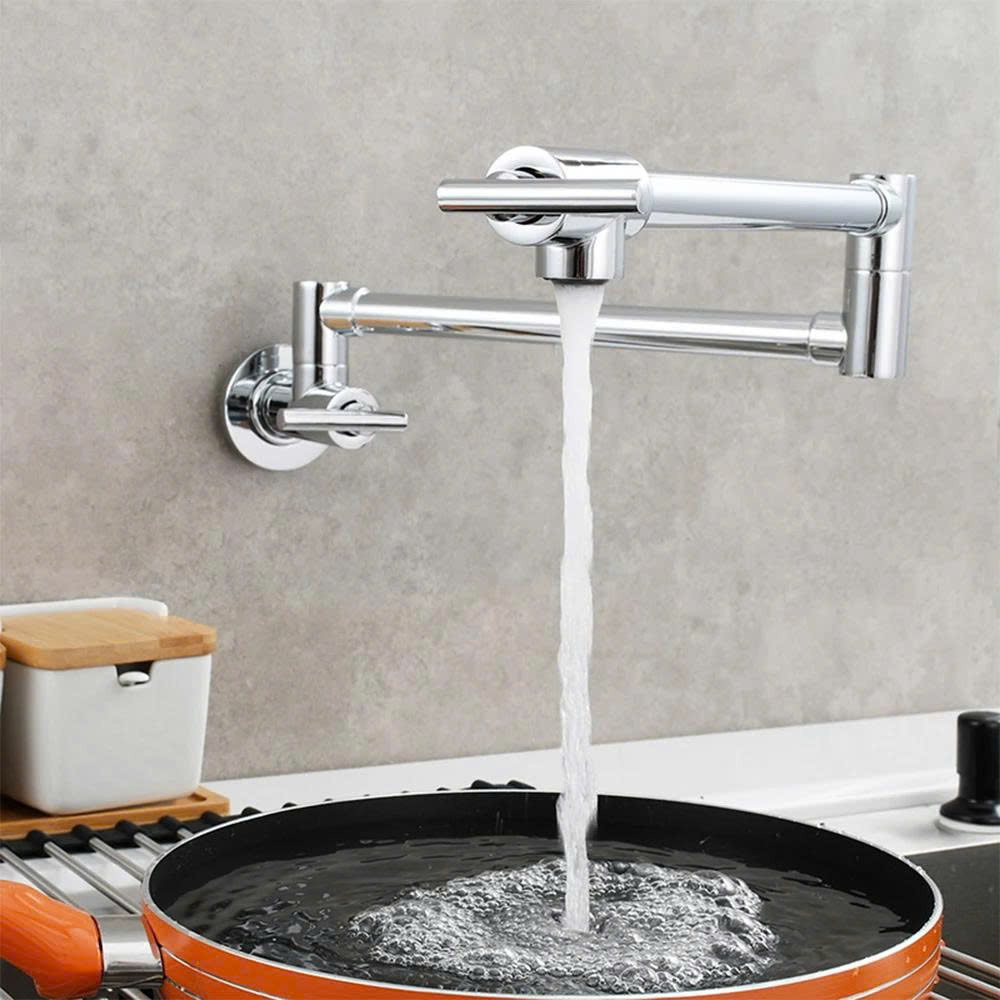 Vòi rửa bát nóng lạnh rút dây Miken MK-0578W - Image 3