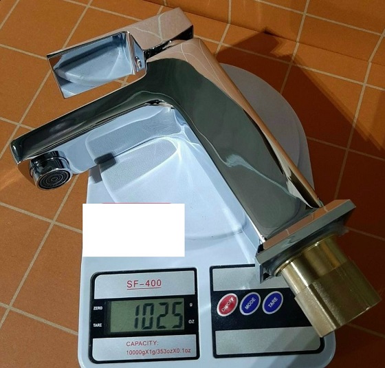 Vòi rửa mặt 1 lỗ giá rẻ nóng lạnh HM-3096 - Image 5