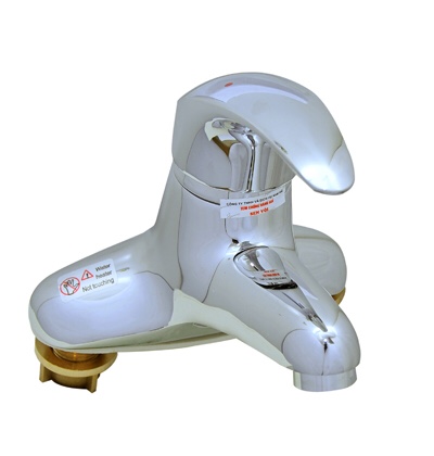 Vòi rửa mặt nóng lạnh Bancoot BCV-2012 (Đồng mạ Crom) - Image 5