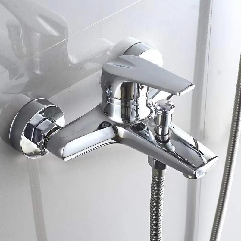 Vòi rửa mặt nóng lạnh gia rẻ HMV07 (Đồng mạ Crom) - Image 5