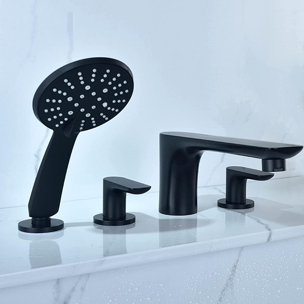 Vòi sen tắm bồn nóng lạnh 4 lỗ Cotto CT255C16S41 (Van vặn) - Image 5