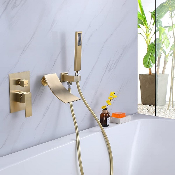 Vòi sen tắm bồn nóng lạnh 5 lỗ Miken MKS-5007W - Image 6