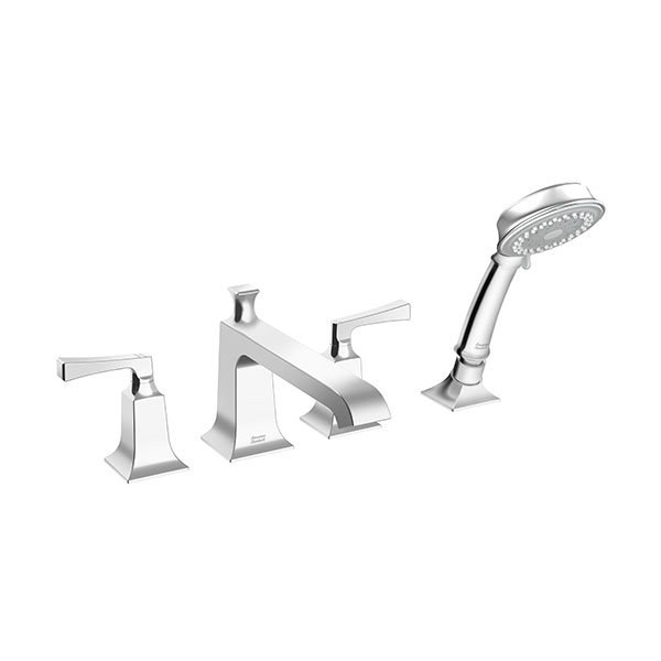Vòi sen tắm bồn, vòi chậu lavabo âm tường mạ vàng nóng lạnh Miken MKS-5070G (Bóng hoặc mờ) - Image 5