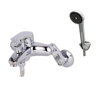 Vòi sen tắm nóng lạnh màu vàng Mirolin MK630G - Image 5